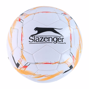 Slazenger futbolo kamuolys, 5 dydis, baltas / oranžinis