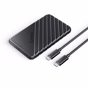 Orico 25PW1C-C3 2,5" HDD/SSD USB-C 3.1 6Gb/s disko dėklas - juodas