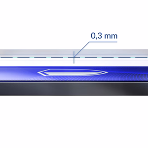 Гибридное стекло 3mk FlexibleGlass v2.0 для Apple iPhone 15 Pro Max