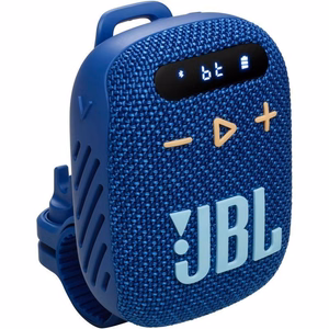 Wireless speaker JBL Wind 3 with handlebar holder blue