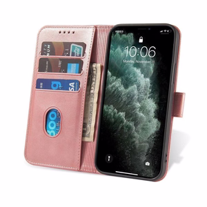 Magnet Case elegantiškas dėklas telefonui su atvartu ir stovo funkcija Samsung Galaxy A73 rožinis