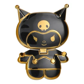 DOLL telefono stovas - lipnus - juodas