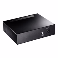Cudy GS105 tinklo komutatorius Gigabit Ethernet (10/100/1000) Juoda