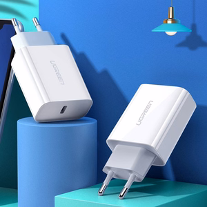 Ugreen USB įkroviklis Power Delivery 3.0 Quick Charge 4.0+ 20W 3A baltas (60450)