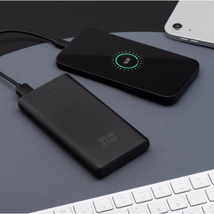 Išorinė baterija Blue Star W1061 10000 mAh 2A juoda