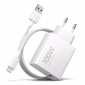 Įkroviklis Xiaomi Charging Combo 100W USB-A baltas BHR095VEU