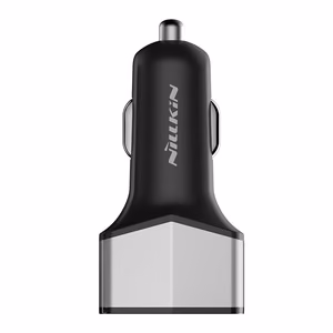 Nillkin Celerity 32 W car charger with 2 USB-A ports and 1 USB-C port, silver