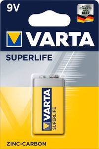 Varta Superlife 9V Vienkartinė baterija Cinko anglis