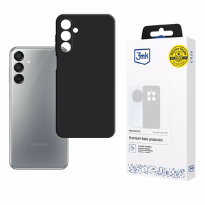 3mk Matt dėklas telefonui Pro Samsung Galaxy M15 5G - matinė juoda