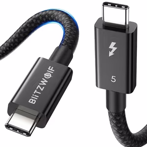 Кабель BlitzWolf BW-HDC8 240W USB-C на USB-C 0,5 м (чёрный)