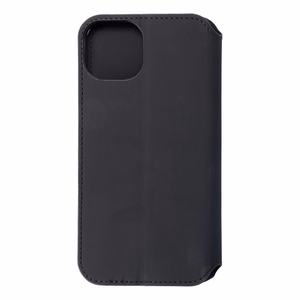 DUAL POCKET knygos tipo dėklas telefonui IPHONE 15 Plus juodas