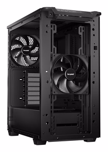 be quiet! PURE BASE 501 Airflow Black „Midi Tower“ Juoda