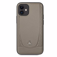 Mercedes Urban Line dėklas telefonui iPhone 12 mini - rudas