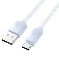 Kabelis USB-A į USB-C Hoco 3A 1 m X114 mėlynas