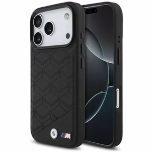 BMW M Shape Logo MagSafe dėklas telefonui iPhone 17 Pro - juodas
