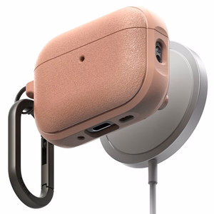 Ringke Onyx Magnetic MagSafe dėklas AirPods Pro 3 rožinis