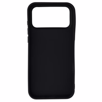 Matinis dėklas telefonui iPhone 17 Pro Max - juodas