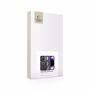Tech-Protect MagMat MagSafe iPhone 15 Pro Max dėklas - matinis juodas