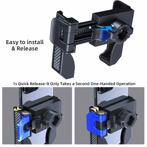 Blavec dviračio laikiklis BV-01 Velo vairui (BV01-HB) juodas