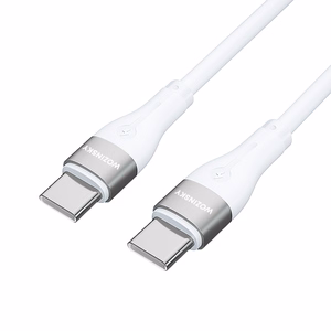 Wozinsky WSTCC2 кабель USB-C USB-C PD 65W 2м - белый
