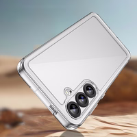 Kosminės erdvės dėklas su geliniu rėmeliu Samsung Galaxy S25+ - skaidrus