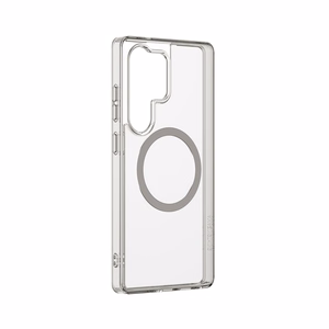 Dėklas telefonui Minimal Mag Case su magnetiniu žiedu Samsung Galaxy S25 Ultra – pilkas