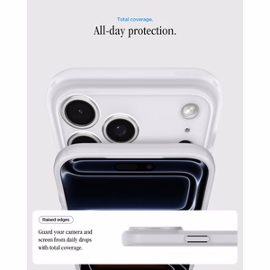 Spigen Ultra Hybrid MagSafe dėklas iPhone 18 Pro / 17 Pro, sidabrinis