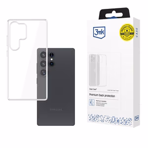 3mk Clear Case for Samsung Galaxy S25 Ultra - transparent