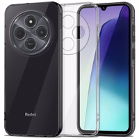 Dėklas Tech-Protect Flexair+ Xiaomi Redmi 14C/Redmi A4/Poco C75 skaidrus