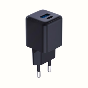 Accessories - 3mk Hyper GaN Charger 20W QC4+ PD PPS USB 1A1C Black EU