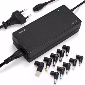 iBox IUZ120WA maitinimo adapteris patalpinis 120 W juodas