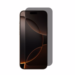 Crong Privacy 3D Armor Glass grūdintas apsauginis ekrano stiklas su privatumo filtru, skirtas iPhone 17 Pro Max ir iPhone 16 Pro Max