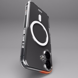 SBS Extreme Mag D3O Magnetinis iPhone 16 Dėklas - Skaidrus