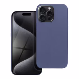 MATT dėklas telefonui IPHONE 15 Pro mėlyna