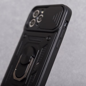 Defender Slide dėklas telefonui Samsung Galaxy A32 5G / M32 5G / A32 EE 5G juodas