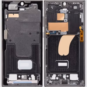 Vidurinis rėmelis Samsung S918 S23 Ultra (žalia)