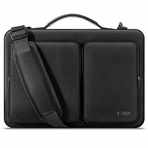 13-14 metų nešiojamojo kompiuterio krepšys "Tech-Protect Defender Bag" - juodas