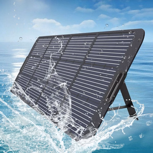 Choetech SC011 saulės įkroviklis 200W nešiojamas saulės skydelis - juodas