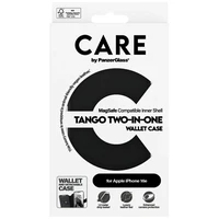 CARE by PanzerGlass Feature Tango 2in1 Portfelio tipo dėklas iPhone 16e - juodas