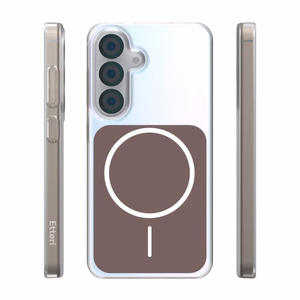 Etteri Hidden Pearl dėklas Samsung Galaxy S25 rudas
