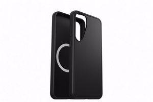 Samsung Symmetry Magnet Case dėklas, skirtas Samsung Galaxy S25+, juodas