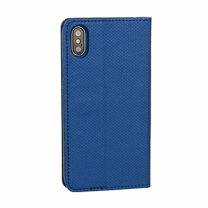 Smart Book MAGNET dėklas telefonui IPHONE 12 PRO MAX (m) - mėlynas (m)