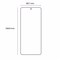 Apsauginis 2,5D grūdintas stiklas, skirtas "Samsung Galaxy A35 5G