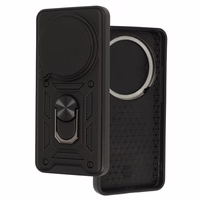 Dėklas su slankiojančia kamera šarvuotas Xiaomi 15 Ultra 5G juodas