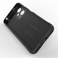 Magic Shield dėklas telefonui Xiaomi Redmi Note 12 5G / Poco X5 5G lankstus šarvuotas dėklas juoda