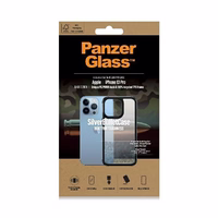 PanzerGlass ClearCase iPhone 13 Pro 6.1" juodas Antibacterial Military grade SilverBullet 0324