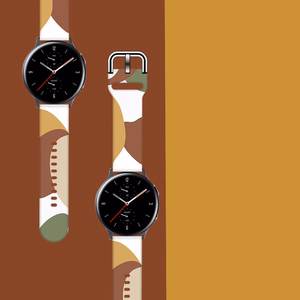 Dirželis Moro Samsung Galaxy Watch 40 / 41 / 42 / 43 / 44 mm silikoninė apyrankė laikrodžiui - raštas 4