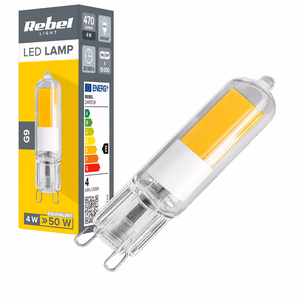 Rebel G9 LED lemputė, 4 W, 4000 K, 230 V