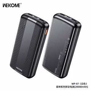 Power Bank WK Design "WP-87" black 20000mAh