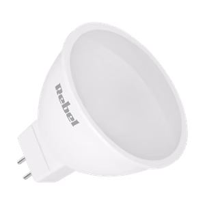 Rebel MR16 LED bulb, 6 W, 3000 K, 230 V